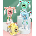 Miniatyrbild 6 av 8: Robot Transformer Barnklocka Blue