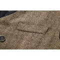 Miniatyrbillede 5 af 10: Mænds Slim Fit Dobbeltbrystet Suit Vest Coffee L