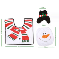 Pikkukuva 2 / 2: Jouluinen WC-kansisetti, kolme osaa Snowman