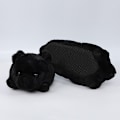 Miniatyrbillede 2 af 3: Teddy Bear Sød Plys Dyre Tøfler Sko Indendørs Hjem Soveværelse Tøfler Black