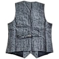 Pikkukuva 7 / 7: Miesten Liivi Liivi Tweed Retro V-Kaula Villa Herringbone Promilleille Coffee XS