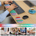 Miniatyrbilde 7 av 7: Håndleddstøtte for datamaskin-tastatur, ergonomisk håndleddstøtte for mus