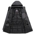 Miniatyrbild 8 av 10: HERR Tjock Vinterjacka, Varm Parka med Huva White XL