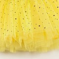 Miniatyrbillede 4 af 5: Piges Lagdelt Stjernepaljetter Tutu Skørt Kjole Gold S