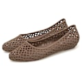 Miniatyrbillede 1 af 7: Sandaler til kvinder - Hule Strand Slip On Flats Brown 39