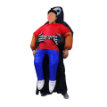 Miniatyrbild 4 av 4: Uppblåsbar spökdräkt för vuxna - Roliga Halloween-kostymer