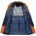 Miniatyrbilde 3 av 5: Herreullfrakk Smal Passform med Sjal Krage navy blue M