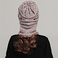 Miniatyrbillede 5 af 8: Fleeceforet Beanie Hat til Kvinder Vinterhat Halsklæde Maske Sæt Red