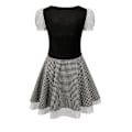 Miniatyrbild 2 av 5: Damkläder Oktoberfest Snörning Rutiga Uniform Black M