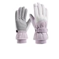 Miniatyrbild 1 av 3: Skidhandskar för Män Kvinnor Vattentäta Snö Skidhandskar för Vinter Snowboard Purplish white