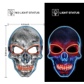 Miniatyrbillede 4 af 4: Halloween Scary Ghost Face Skeleton Glow Masks Style 1