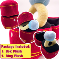 Pikkukuva 8 / 8: Timantti-Plush-Hahmot, Sormussetti, Hauskoja Plush-Leikkikaluj red