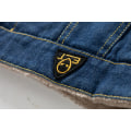 Miniatyrbilde 8 av 11: Herre Fleeceforet Jeansjakke Vinterjakke Dark Blue L
