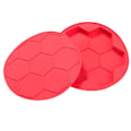 Miniatyrbild 5 av 6: Hexagonformad Silikonform för Hamburgare Style 1