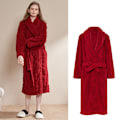 Pikkukuva 1 / 5: Miesten ja naisten Terry-shawl-turkkilainen kylpytakki Red XL
