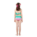 Miniatyrbild 4 av 5: 3-delat set flickor sjöjungfrusvans bikini badkläder set STYLE 6 120cm