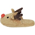 Miniatyrbild 5 av 8: Varma Fleece Reindeer Inneskor för Kvinnor 42/43