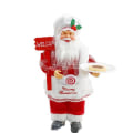Miniatyrbillede 1 af 3: Julemanden Stående Pose Dukke Figur Chef