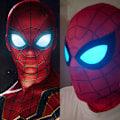Miniatyrbillede 3 af 3: Spiderman Maske med Glødende Øjne, Superhelt Maske til Børn/Voksne Red-Adults