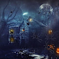 Pikkukuva 5 / 11: Halloween-jättimäinen hämähäkkireppu -koristeet Color M