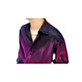 Pikkukuva 6 / 9: Miesten pitkähihaiset kiiltävät rennot kauluspaidat Purple XL