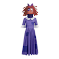 Miniatyrbilde 1 av 5: Digital Circus Kostyme for Barn Pomni Kostyme Jumpsuit Style 5 110