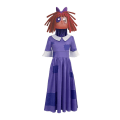 Miniatyrbilde 1 av 5: Digital Circus Kostyme for Barn Pomni Kostyme Jumpsuit Style 5 120