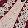 Pikkukuva 6 / 7: Miesten keskiaikainen steampunk-takki Victorian kirjallisuus retro gootti pukukoodi Red M