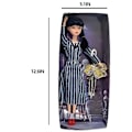 Miniatyrbild 3 av 4: Mjukisdockor Onsdag Addams för barn Long Sleeve Stripe