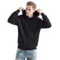Miniatyrbilde 2 av 8: Hettegenser med oppvarming og batteripakke 7.4V for menn Black M