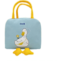 Miniatyrbild 1 av 5: Cute Duck Portable Återanvändbar isolerad lunchpåse Blue