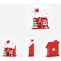 Pikkukuva 5 / 11: 9 kpl Jouluaiheisia Resin-Magneetteja Jääkaappitarroja 9PCS