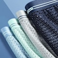 Miniatyrbild 4 av 10: Herr Ice Silk Boxer Mesh Brief Andas Kyl Underkläder Dark Grey 2XL