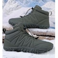 Pikkukuva 7 / 7: Talviset Naisten ja Miesten Talvikengät Vuoratut Lämpimät Talvikengät Army Green 41