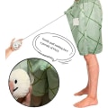 Miniatyrbillede 3 af 6: Sjove Kyllinge-Skildpadde Shorts, Søde Tilbageklappelige Kyllinge Shorts Green 3XL