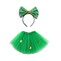 Miniatyrbild 1 av 3: Kvinnor Tutu-kjol för St. Patrick's Day-dräkt style 3