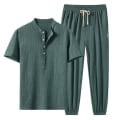 Miniatyrbild 1 av 5: Herr 2 st kortärmad skjorta Casual Suit green XXL