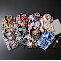 Miniatyrbild 2 av 5: Herr Hawaiian Button Down blommönstrad skjorta color2 XL