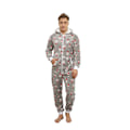 Pikkukuva 1 / 6: Miesten Joulu Onesie Flanelli Pyjamat Gray XS