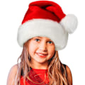 Miniatyrbillede 1 af 8: Julemandshue med tyk pels til jul CHILD