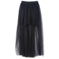 Miniatyrbillede 6 af 7: Dame High-Low Lang Tutu Tulle Skørt M