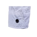 Miniatyrbilde 6 av 9: Menn's Trykte Knapp-Ned Skjorte Lang Erme Casual Skjorter white M