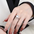 Miniatyrbild 2 av 5: Guldångest Ring för kvinnor, Fidget Ringar för Ångest för Kvinnor Style3