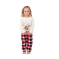 Miniatyrbild 7 av 7: Familjejulpyjamas Set med Rensa och Snöflingemönster Baby 24M