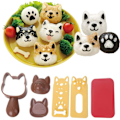 Miniatyrbild 8 av 9: Sushi-set med risbollformar Bento-tillbehör Yellow