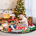 Miniatyrbillede 3 af 8: Juletogsæt, Julepynt Tog Rundt Om Træet