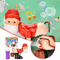 Miniatyrbillede 7 af 9: Jule-Nisse Boblemaskine, Bobleblæser Sjov Legetøj Red