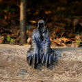 Miniatyrbild 3 av 4: Gothic Decor Hylla Sitt Staty, Greystone
