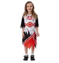 Halloween Zombie Cheerleader-kostyme for jenter S