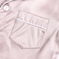 Miniatyrbild 7 av 11: Satin Pyjamas Set i Siden, Kortärmad, Barnkläder för Sovkläder apricot 140